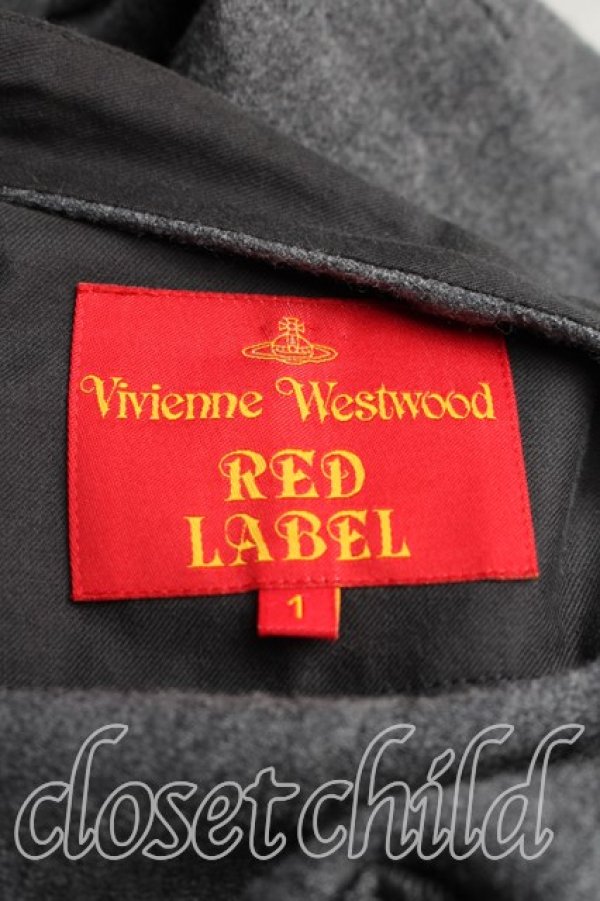 画像3: ヴィヴィアンウエストウッド 中古 / ウールフーディケープ 1 グレー  H-26-03-01-011-co-SZ-ZH (3)