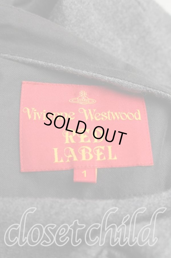 画像3: ヴィヴィアンウエストウッド 中古 / ウールフーディケープ 1 グレー  H-26-03-01-011-co-SZ-ZH (3)