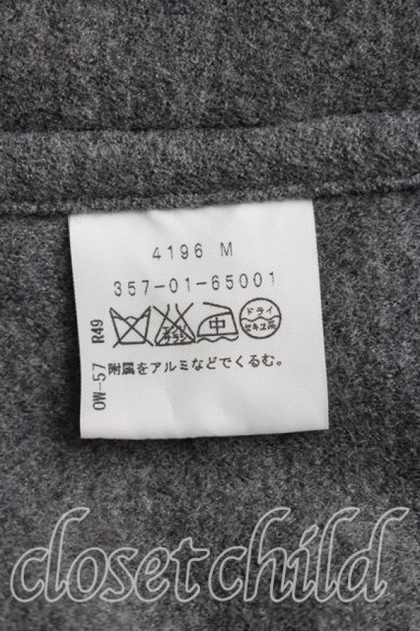 画像4: ヴィヴィアンウエストウッド 中古 / ウールフーディケープ 1 グレー  H-26-03-01-011-co-SZ-ZH (4)