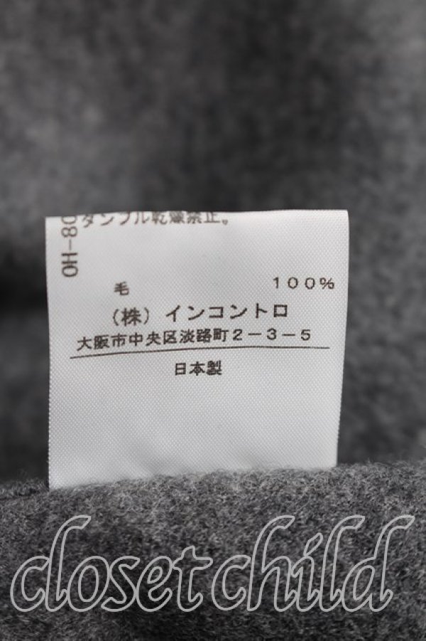 画像5: ヴィヴィアンウエストウッド 中古 / ウールフーディケープ 1 グレー  H-26-03-01-011-co-SZ-ZH (5)