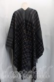 画像2: ヴィヴィアンウエストウッド MAN 中古 / FRINGE FLIP CAPE FREE 灰  H-26-03-01-014-co-OD-ZH (2)