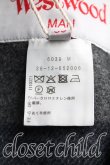 画像4: ヴィヴィアンウエストウッド MAN 中古 / FRINGE FLIP CAPE FREE 灰  H-26-03-01-014-co-OD-ZH (4)