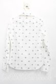 画像2: ヴィヴィアンウエストウッド 中古 / オーブ総柄シャツ 1（7号相当） 白  H-26-03-01-015-bl-OD-ZH (2)