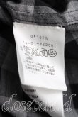 画像4: ANGLOMANIA 中古 / ギンガムチェックロングシャツ 42（11号相当） 黒  H-26-03-01-016-bl-OD-ZH (4)