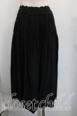 画像2: ANGLOMANIA 中古 / ティアードスカート 38（M相当） 黒  H-26-03-01-017-sk-OD-ZH (2)