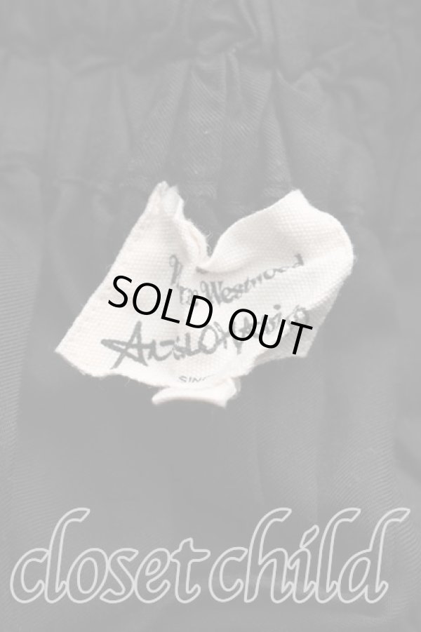 画像3: ANGLOMANIA 中古 / ティアードスカート 38（M相当） 黒  H-26-03-01-017-sk-OD-ZH (3)