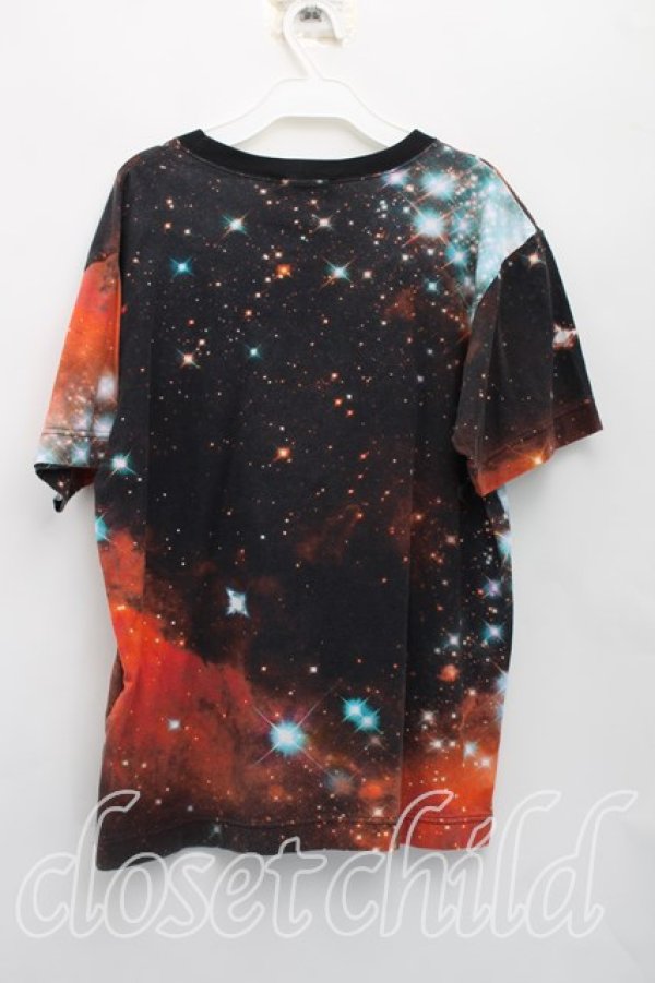 画像2: ヴィヴィアンウエストウッド MAN 中古 / ギャラクシーリラックスTシャツ 46（メンズM相当） マルチ  H-26-03-01-018-ts-OD-ZH (2)