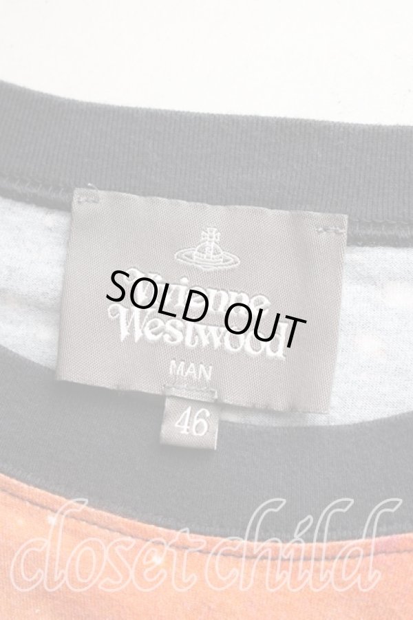 画像3: ヴィヴィアンウエストウッド MAN 中古 / ギャラクシーリラックスTシャツ 46（メンズM相当） マルチ  H-26-03-01-018-ts-OD-ZH (3)