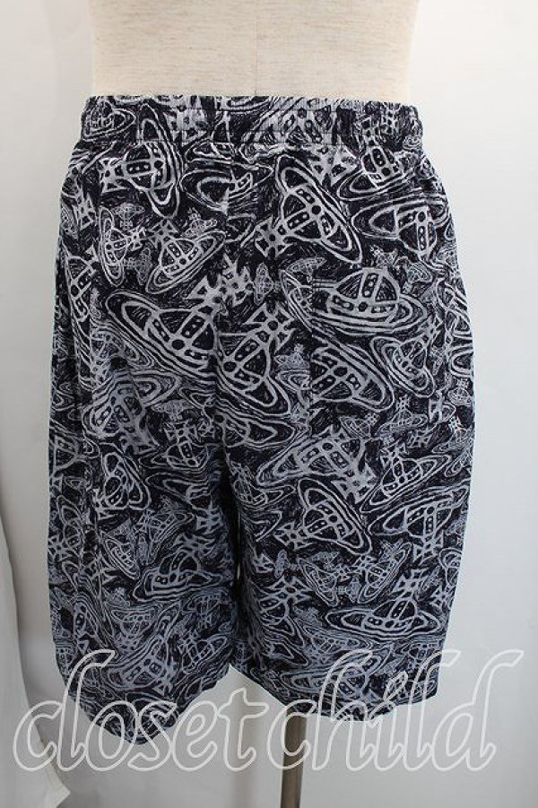 画像4: ヴィヴィアンウエストウッド MAN 中古 / 甚兵衛 FREE 紺  H-26-03-08-027-su-OD-ZH (4)