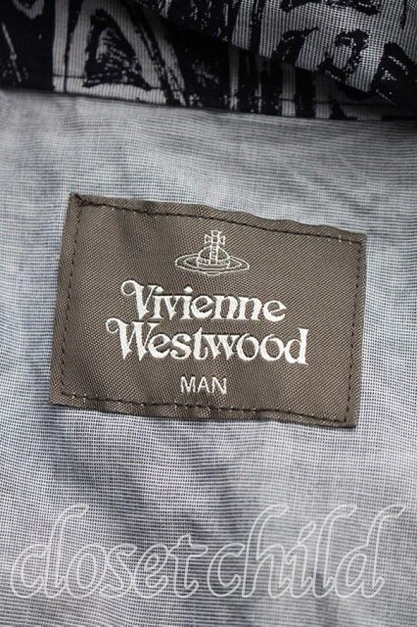 画像5: ヴィヴィアンウエストウッド MAN 中古 / 甚兵衛 FREE 紺  H-26-03-08-027-su-OD-ZH (5)