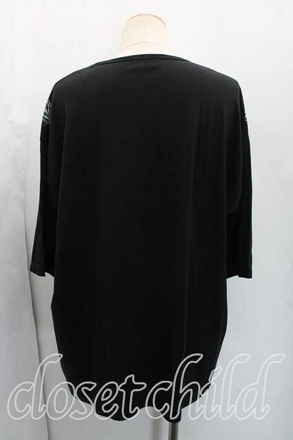 画像2: ヴィヴィアンウエストウッド MAN 中古 / パドロックptカットソー FREE 黒  H-26-03-08-028-to-OD-ZH (2)