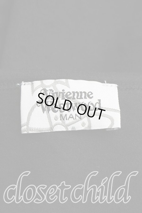 画像3: ヴィヴィアンウエストウッド MAN 中古 / パドロックptカットソー FREE 黒  H-26-03-08-028-to-OD-ZH (3)