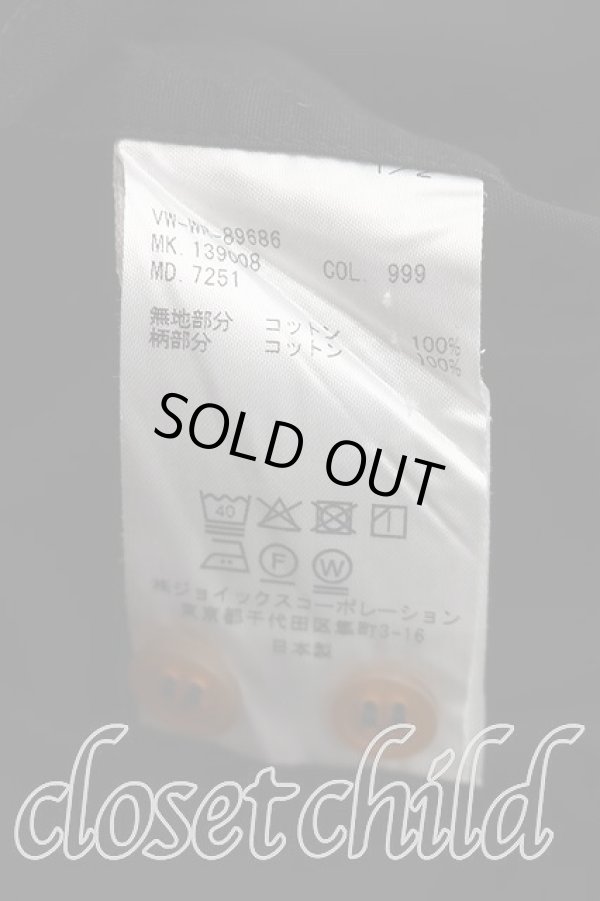 画像4: ヴィヴィアンウエストウッド MAN 中古 / チェック切替シャツ 48（メンズL相当） 黒  H-26-03-08-030-bl-OD-ZH (4)