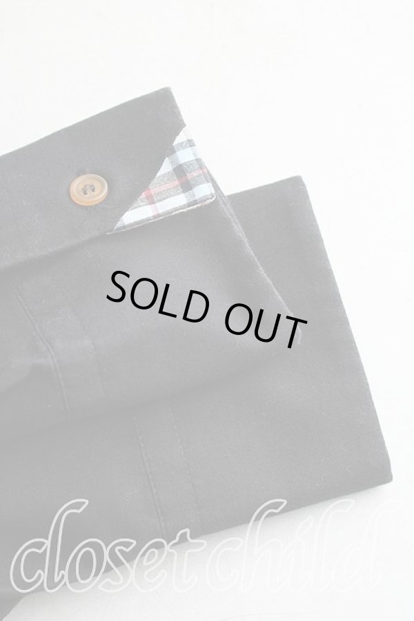 画像6: ヴィヴィアンウエストウッド MAN 中古 / タータンチェック切替シャツ 48（メンズL相当） 黒  H-26-03-08-031-bl-OD-ZH (6)