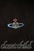 画像5: ヴィヴィアンウエストウッド 中古 / カラーオーブ刺繍Tシャツ M 黒  H-26-03-08-032-ts-OD-ZH (5)