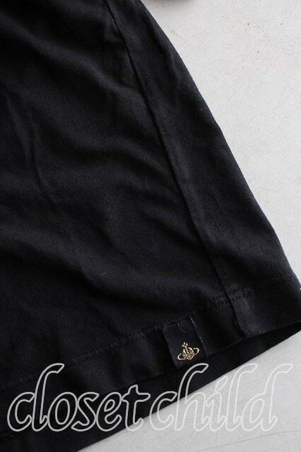 画像6: ヴィヴィアンウエストウッド 中古 / BOTTLE　TEE EMBOSSED ORBTシャツ S 黒  H-26-03-08-033-ts-OD-ZH (6)