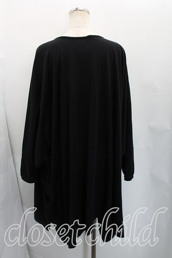 画像2: ANGLOMANIA 中古 / アシンメトリックハートカットソー  黒  H-26-03-08-034-to-OD-ZH (2)