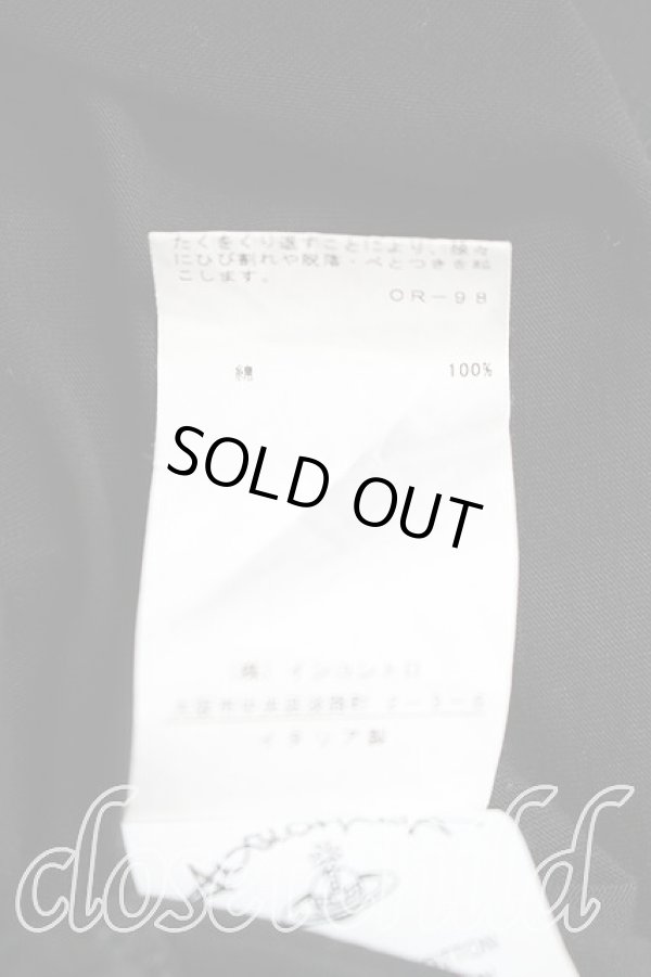 画像4: ANGLOMANIA 中古 / アシンメトリックハートカットソー  黒  H-26-03-08-034-to-OD-ZH (4)