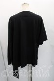 画像2: ヴィヴィアンウエストウッド 中古 / レクタングルブロッキングカットソー 00（ワンサイズ） 黒  H-26-03-08-035-to-OD-ZH (2)