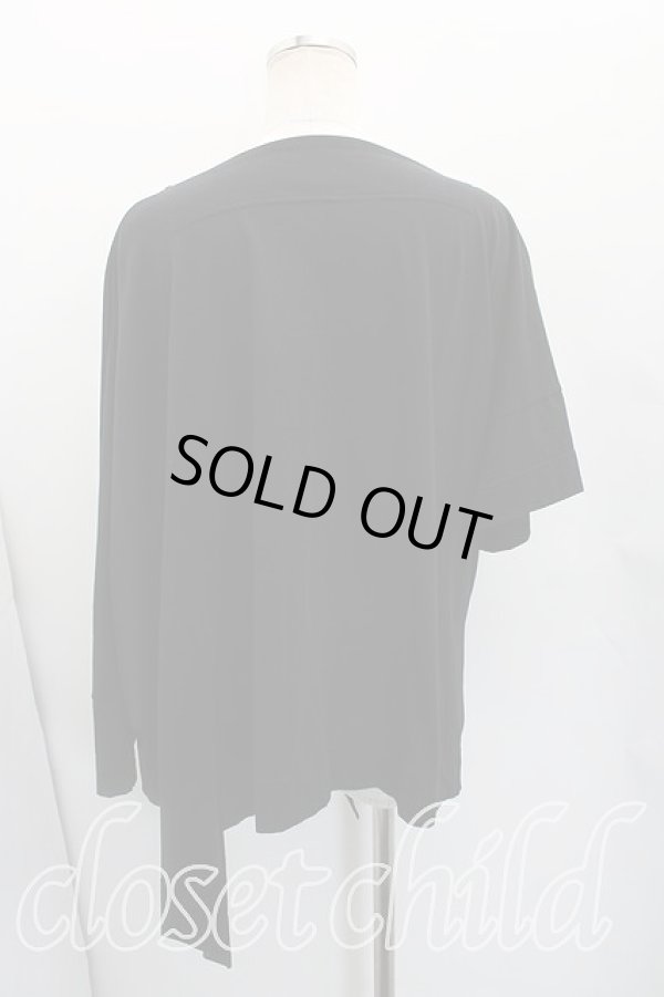 画像2: ヴィヴィアンウエストウッド 中古 / レクタングルブロッキングカットソー 00（ワンサイズ） 黒  H-26-03-08-035-to-OD-ZH (2)