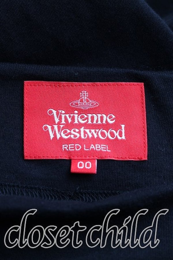 画像3: ヴィヴィアンウエストウッド 中古 / レクタングルブロッキングカットソー 00（ワンサイズ） 黒  H-26-03-08-035-to-OD-ZH (3)