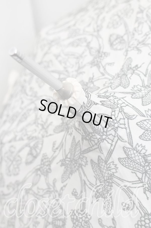 画像3: ヴィヴィアンウエストウッド 中古 / インセクト柄日傘  白  H-26-03-08-037-gd-OD-ZH (3)