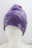 画像2: ヴィヴィアンウエストウッド 中古 / Palace x ヴィヴィアンウエストウッドビーニー  紫  H-26-03-08-038-bl-OD-ZH (2)