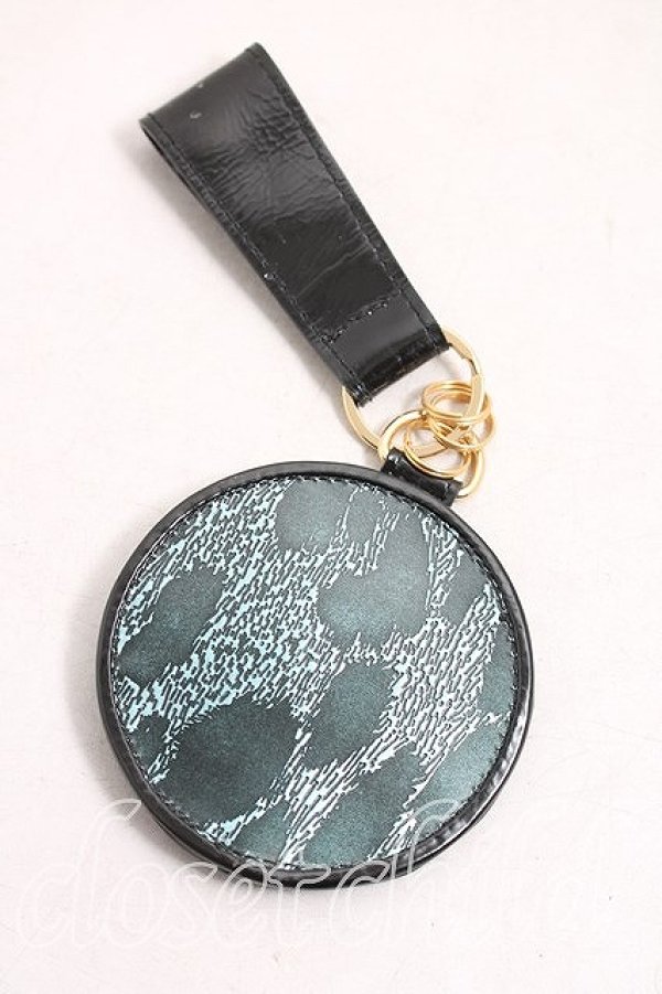 画像2: ヴィヴィアンウエストウッド 中古 / GOLDレオパードキーリング  緑  H-26-03-08-039-gd-OD-ZH (2)