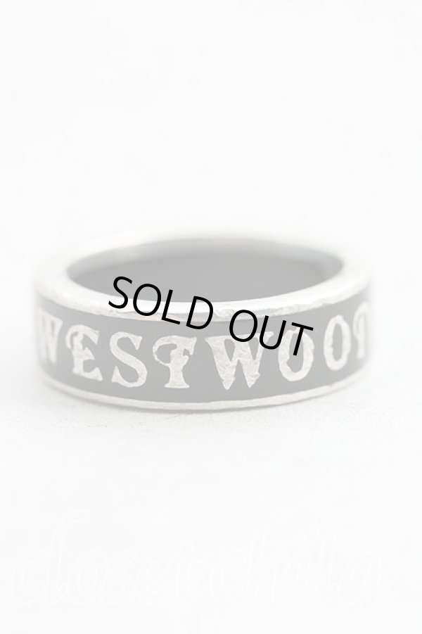 画像2: ヴィヴィアンウエストウッド 中古 / コンジットストリートリング S(12号相当） シルバー  H-26-03-08-041-rg-OD-ZH (2)