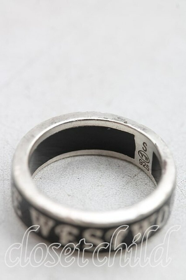 画像3: ヴィヴィアンウエストウッド 中古 / コンジットストリートリング S(12号相当） シルバー  H-26-03-08-041-rg-OD-ZH (3)