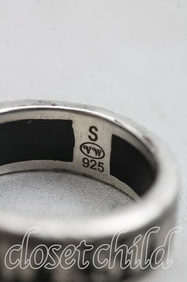 画像4: ヴィヴィアンウエストウッド 中古 / コンジットストリートリング S(12号相当） シルバー  H-26-03-08-041-rg-OD-ZH (4)