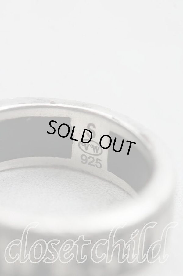 画像4: ヴィヴィアンウエストウッド 中古 / コンジットストリートリング S(12号相当） シルバー  H-26-03-08-041-rg-OD-ZH (4)