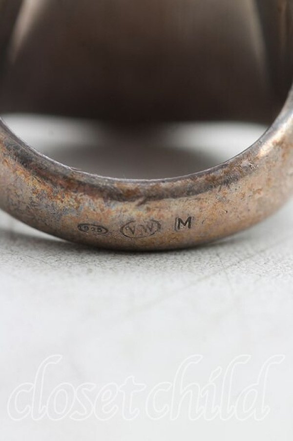 画像5: ヴィヴィアンウエストウッド 中古 / シールリング M(13号相当) シルバー  H-26-03-08-042-rg-OD-ZH (5)