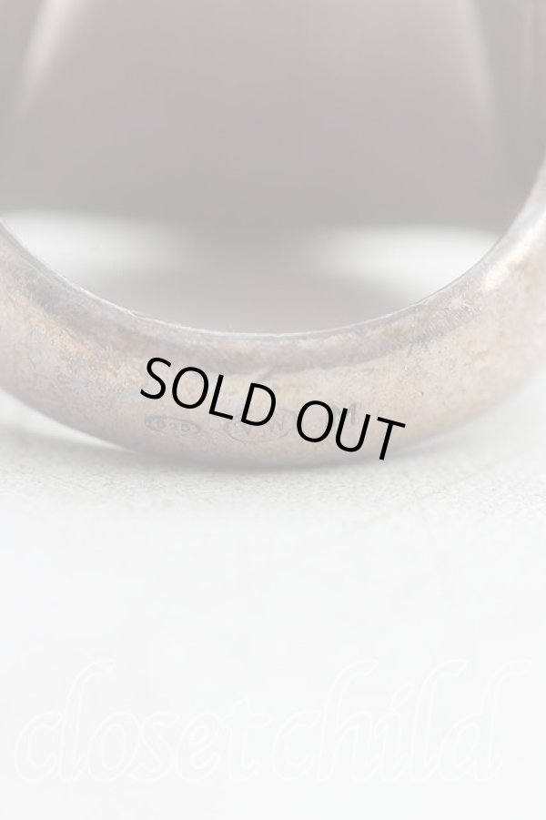 画像5: ヴィヴィアンウエストウッド 中古 / シールリング M(13号相当) シルバー  H-26-03-08-042-rg-OD-ZH (5)