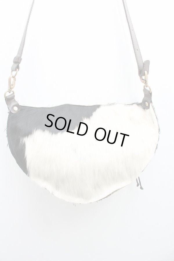 画像2: ANGLOMANIA 中古 / ハラコボディバッグ  茶  H-26-03-08-001-ba-OD-ZH (2)