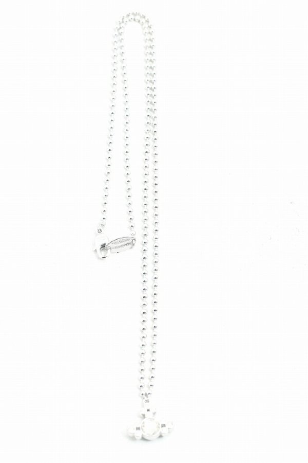 画像3: ヴィヴィアンウエストウッド 中古 / Bruce Orbネックレス  シルバー  H-26-03-08-006-nl-OD-ZH (3)