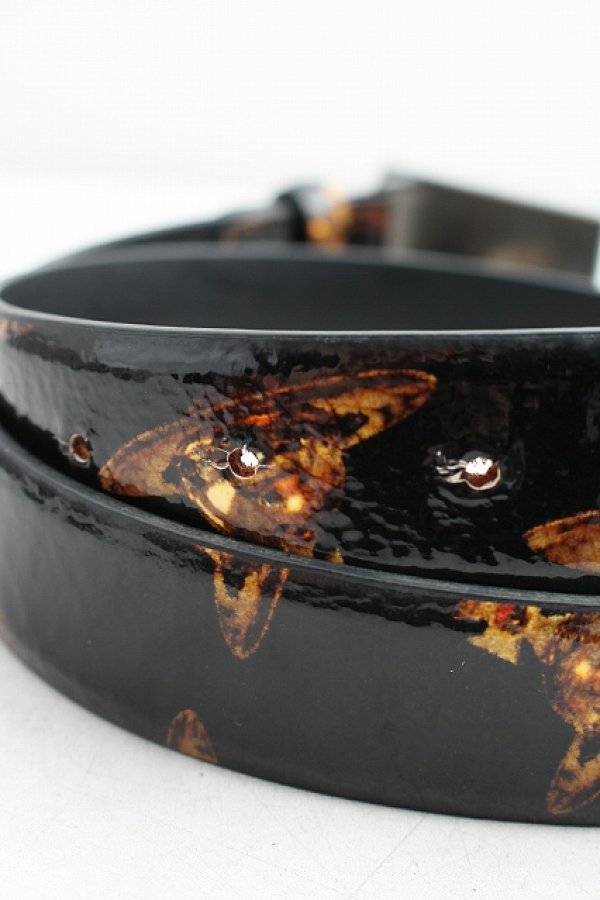 画像3: ヴィヴィアンウエストウッド 中古 / タイムマシーンベルト  黒  H-26-03-08-009-gd-OD-ZH (3)