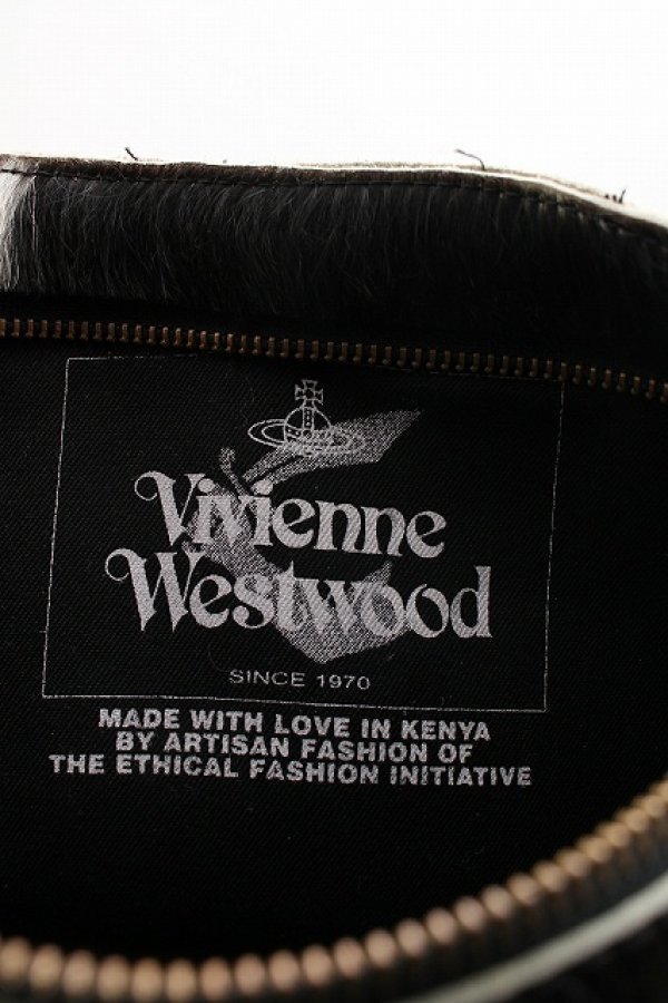 画像4: ANGLOMANIA 中古 / ハラコボディバッグ  茶  H-26-03-08-001-ba-OD-ZH (4)