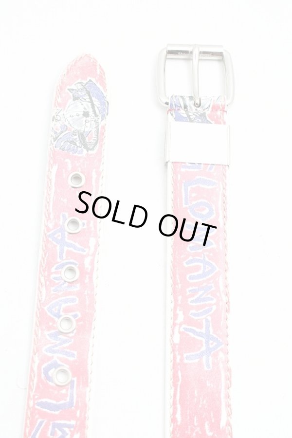 画像2: ヴィヴィアンウエストウッド 中古 / ANGLOMANIAptベルト  赤ｘ白  H-26-03-08-011-gd-OD-ZH (2)