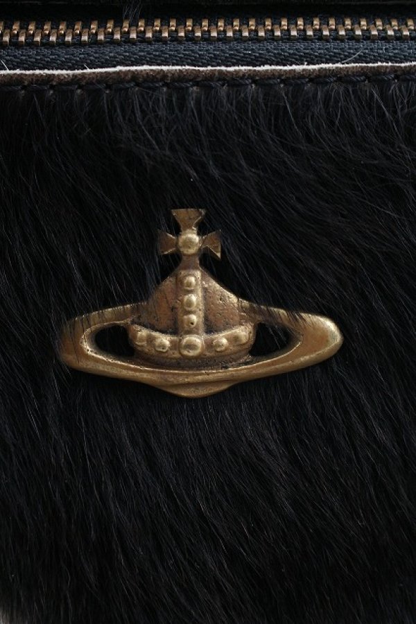 画像5: ANGLOMANIA 中古 / ハラコボディバッグ  茶  H-26-03-08-001-ba-OD-ZH (5)