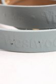 画像5: ヴィヴィアンウエストウッド 中古 / ロゴレザーベルト  サックス  H-26-03-08-012-gd-OD-ZH (5)
