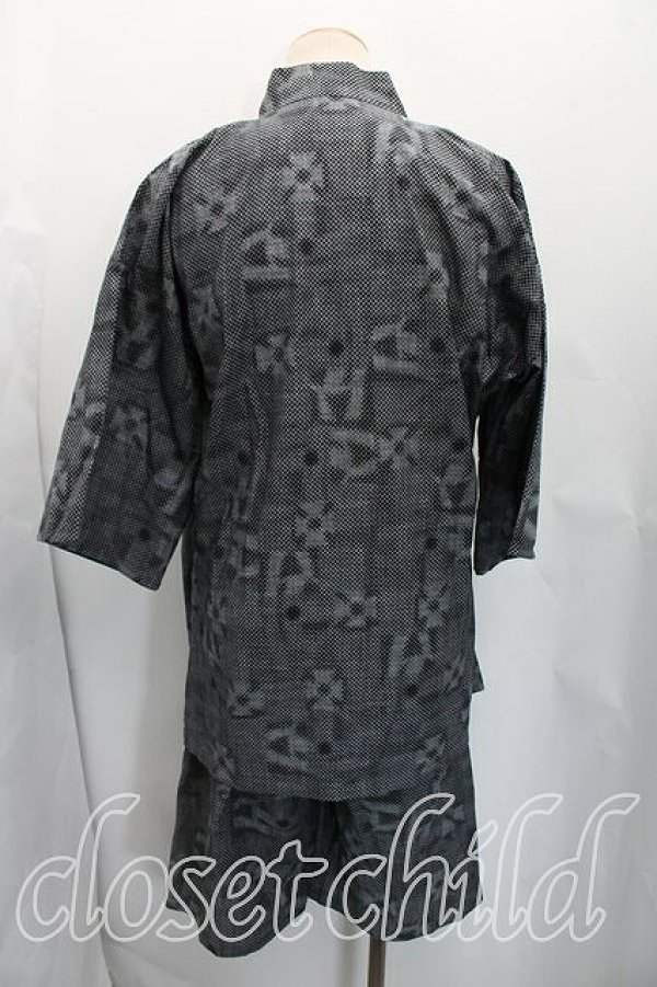 画像2: ヴィヴィアンウエストウッド MAN 中古 / 甚兵衛 FREE 黒  H-26-03-08-026-su-OD-ZH (2)