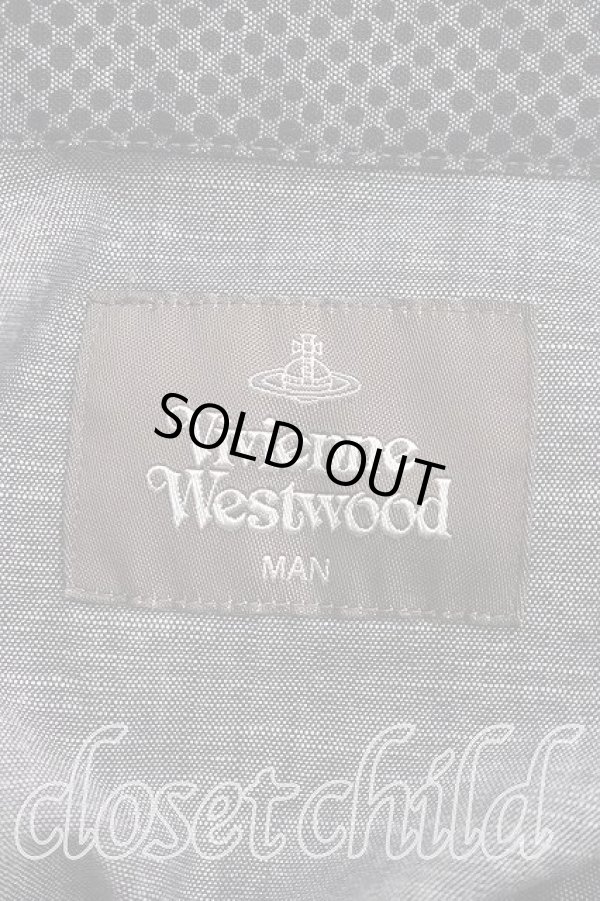 画像5: ヴィヴィアンウエストウッド MAN 中古 / 甚兵衛 FREE 黒  H-26-03-08-026-su-OD-ZH (5)