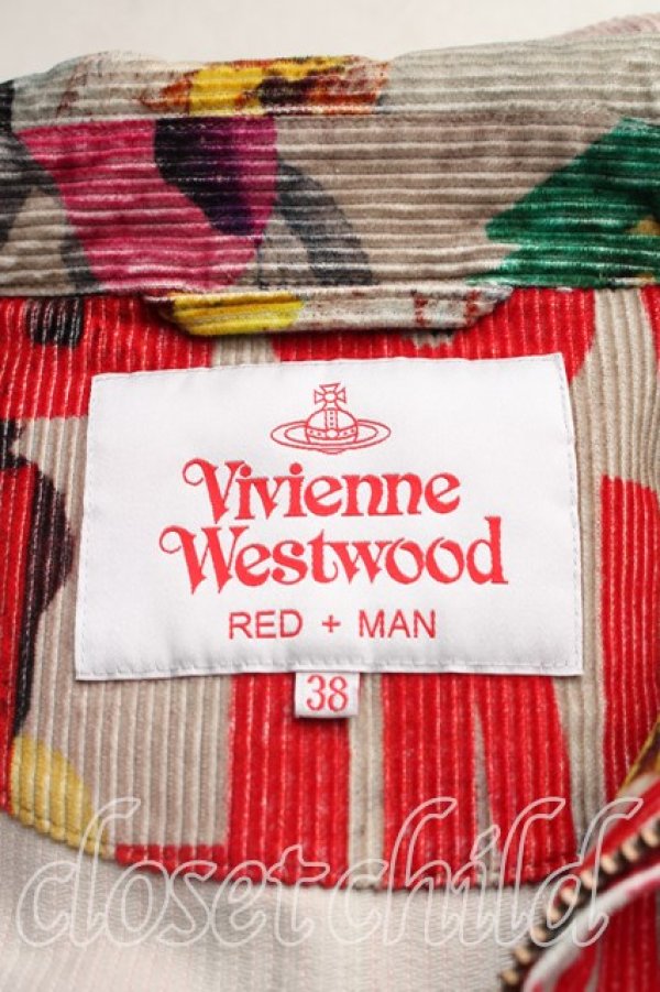 画像3: ヴィヴィアンウエストウッド 中古 / THE BIG ONEコーデュロイジャケット 38（ワンサイズ） 茶  H-26-03-15-002-jc-OD-ZH (3)