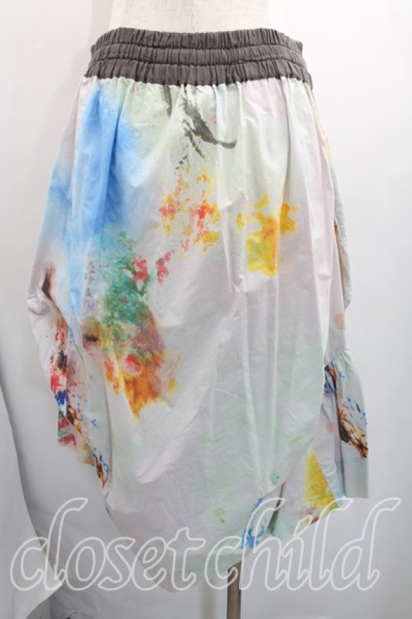 画像2: ANGLOMANIA 中古 / スプレーptスカート 38（M相当） 灰  H-26-03-15-018-sk-OD-ZH (2)