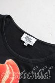 画像5: ヴィヴィアンウエストウッド MAN 中古 / アイスクリームオーブラウンドネックTシャツ 44（メンズS相当） 黒  H-26-03-15-020-ts-OD-ZH (5)