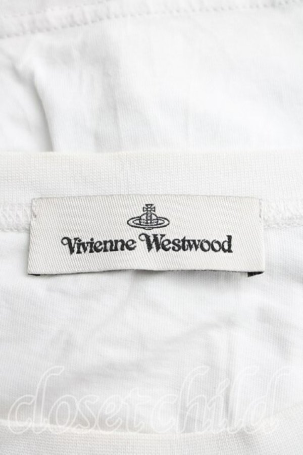画像3: ヴィヴィアンウエストウッド 中古 / クラシックTシャツ M 白  H-26-03-15-023-ts-OD-ZH (3)