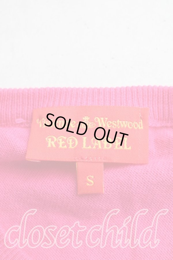 画像3: ヴィヴィアンウエストウッド 中古 / カラーオーブ刺繍カーディガン S ピンク  H-26-03-15-026-to-OD-ZH (3)