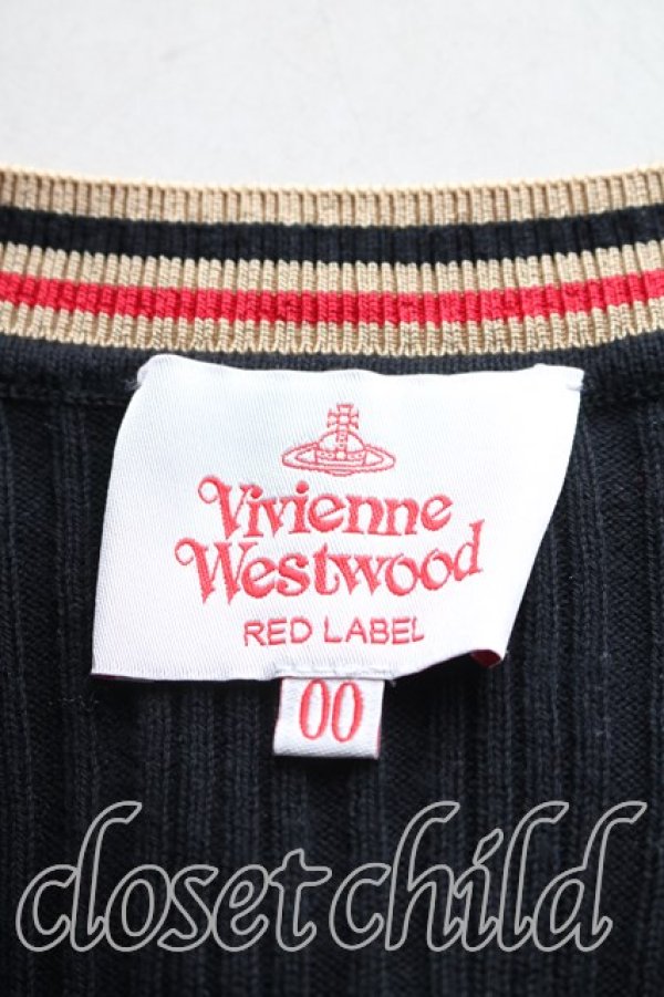 画像3: ヴィヴィアンウエストウッド 中古 / ステッチオーブカーディガン 00（ワンサイズ） 黒  H-26-03-15-028-to-OD-ZH (3)