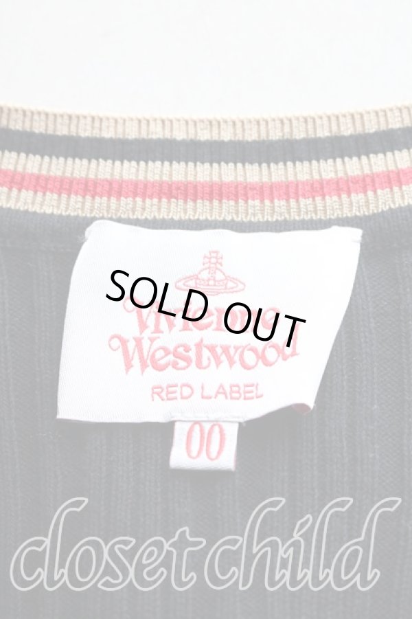 画像3: ヴィヴィアンウエストウッド 中古 / ステッチオーブカーディガン 00（ワンサイズ） 黒  H-26-03-15-028-to-OD-ZH (3)